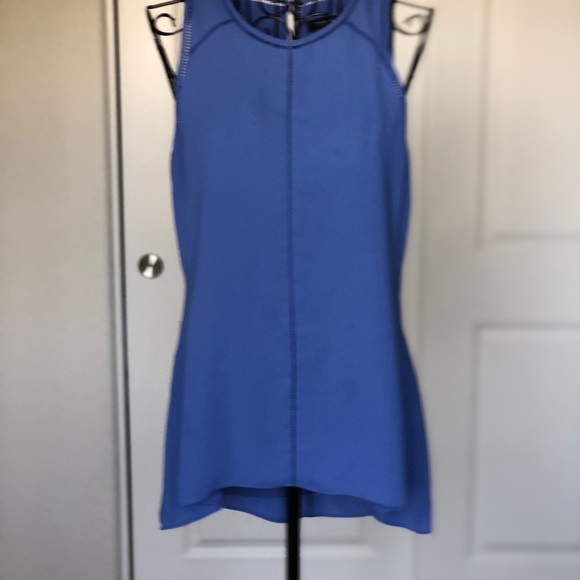 WHBM High Low Hem Sleeveless Blouse - Picture 2 of 7